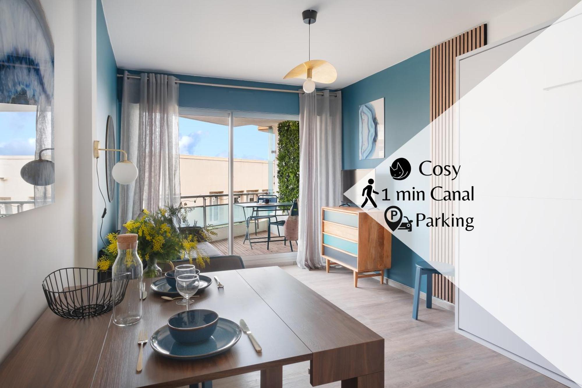 Parking Gratuit - Central - Confort Cosy Renove Sète Eksteriør billede